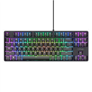 Trust GXT 864 Cada TKL, US, черный - Клавиатура 25724