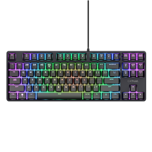 Trust GXT 864 Cada TKL, US, черный - Клавиатура