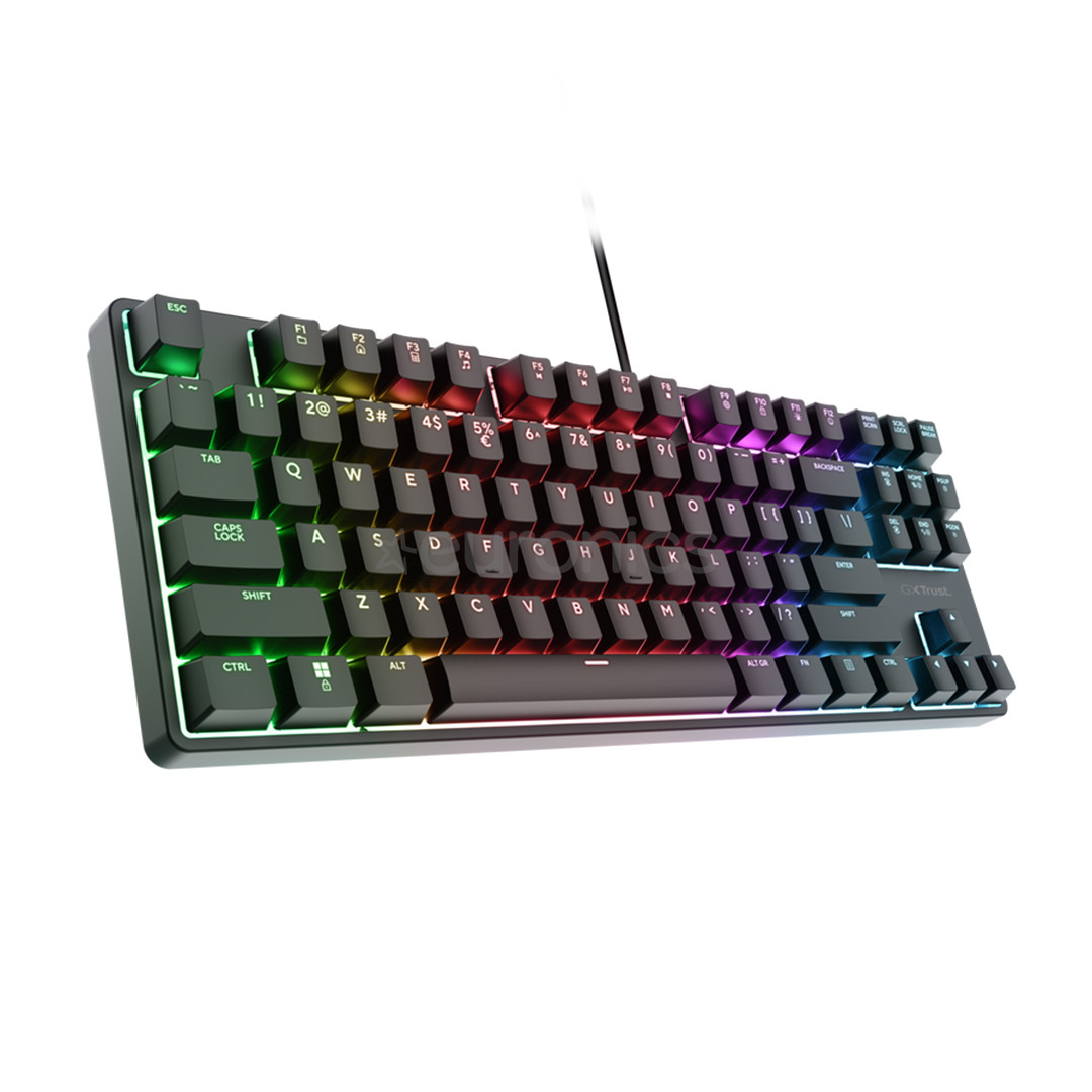 Trust GXT 864 Cada TKL, US, black - Keyboard