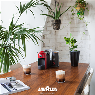 Lavazza A Modo Mio MilkEasy, melna - Piena putotājs