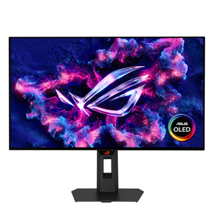 Asus ROG Strix OLED XG27AQDMG Gen2, 26,5'', OLED, QHD, 240 Hz, melna - Monitors XG27AQDMGR