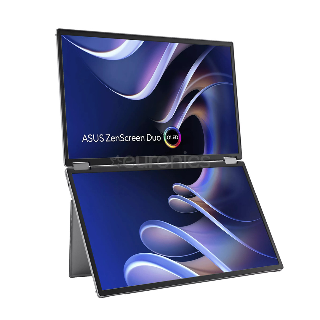 Asus Zenscreen Duo OLED, 14'', OLED, aluminium - Monitor