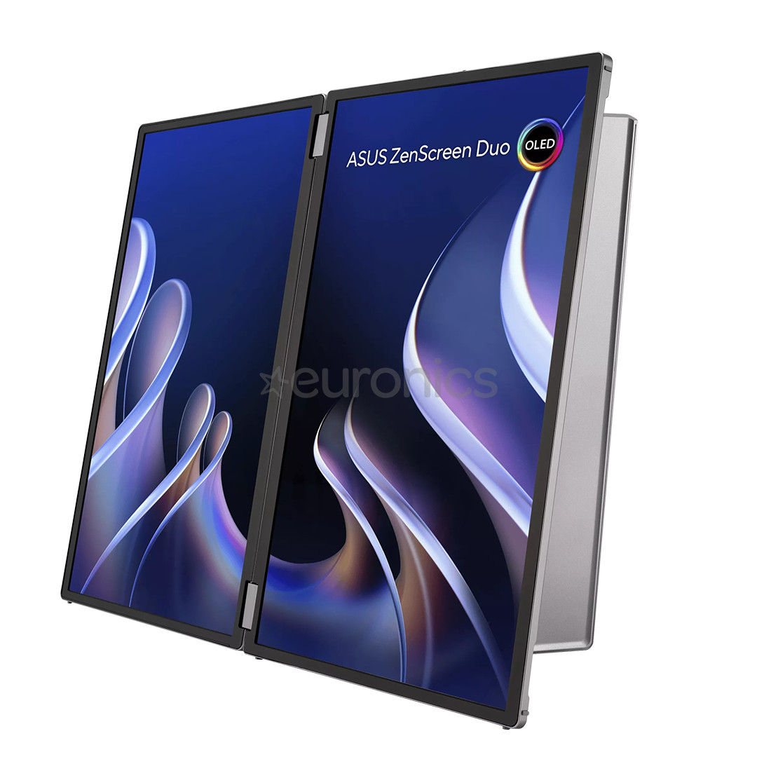 Asus Zenscreen Duo OLED, 14'', OLED, aluminium - Monitor