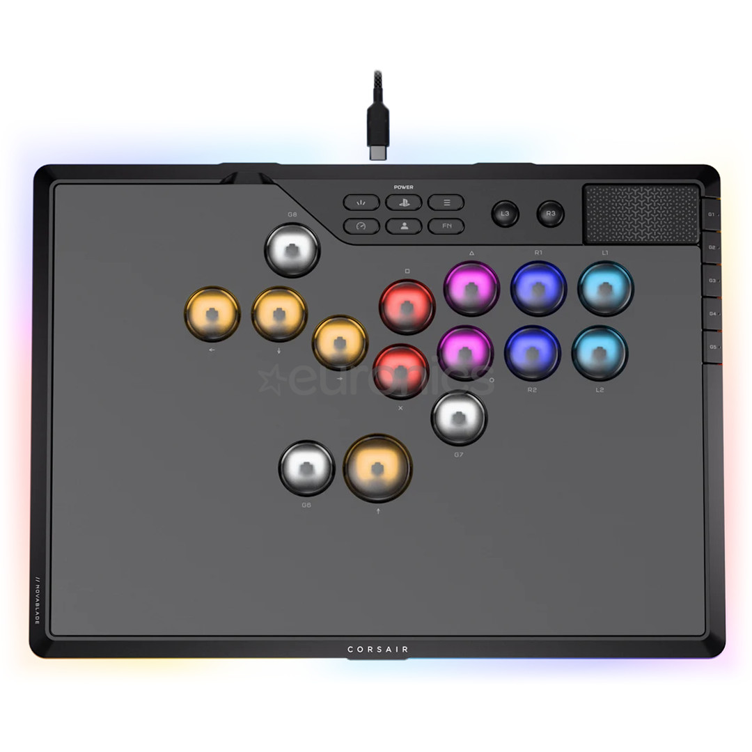 Corsair Novablade Pro, PlayStation, черный - Контроллер