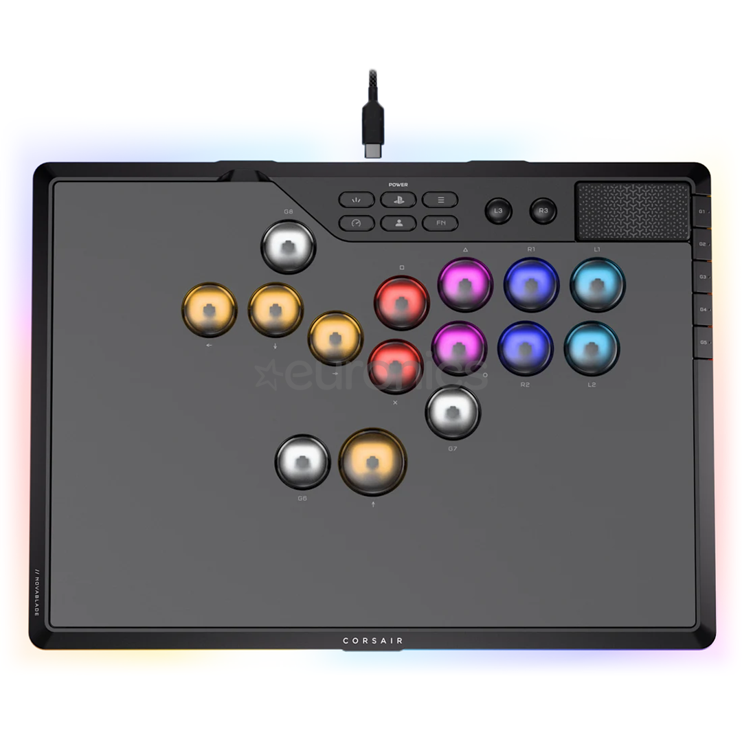 Corsair Novablade Pro, PlayStation, черный - Контроллер