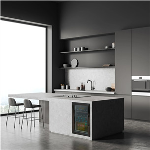 Caso BBQ Cooler S-L, 63 л, высота 68 см, черный - Холодильный шкаф