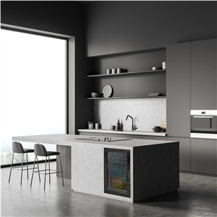 Caso BBQ Cooler S-L, 63 л, высота 68 см, черный - Холодильный шкаф