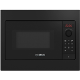 Bosch Series 2, 20 L, 800 W, melna - Iebūvējama mikroviļņu krāsns