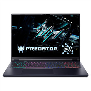 Acer Predator Helios Neo 18 AI, 18'', WQXGA, 165 Hz, Ultra 7, 16 GB, 512 GB, RTX 5060, ENG, abyssal black - Notebook NH.QVFEL.001