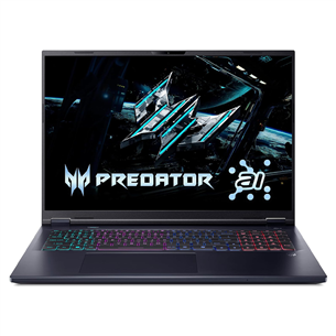 Acer Predator Helios Neo 18 AI, 18'', WQXGA, 165 Hz, Ultra 7, 16 GB, 512 GB, RTX 5060, ENG, abyssal black - Notebook NH.QVFEL.001