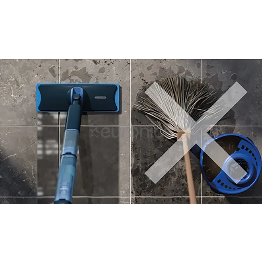 Philips OneUp, Series 5000, zila - Elektriskā mazgāšanas slota