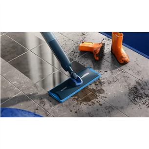 Philips OneUp, Series 5000, zila - Elektriskā mazgāšanas slota