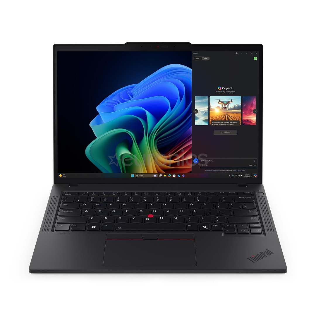 Lenovo ThinkPad T14 Gen 6, 14'', WUXGA, Ultra 5, 16 GB, 512 GB, ENG, melna - Portatīvais dators