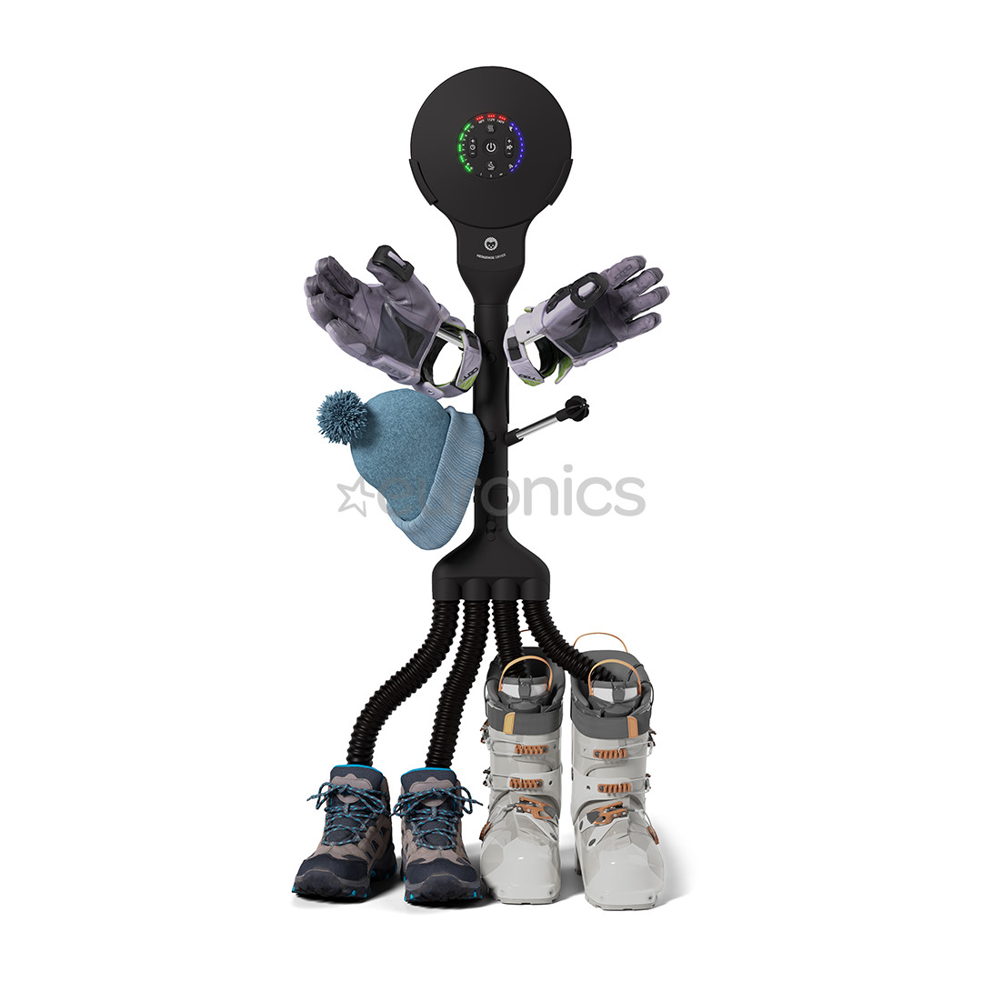 Hedgehog Buddy, 4x4, melna - Apavu žāvētājs