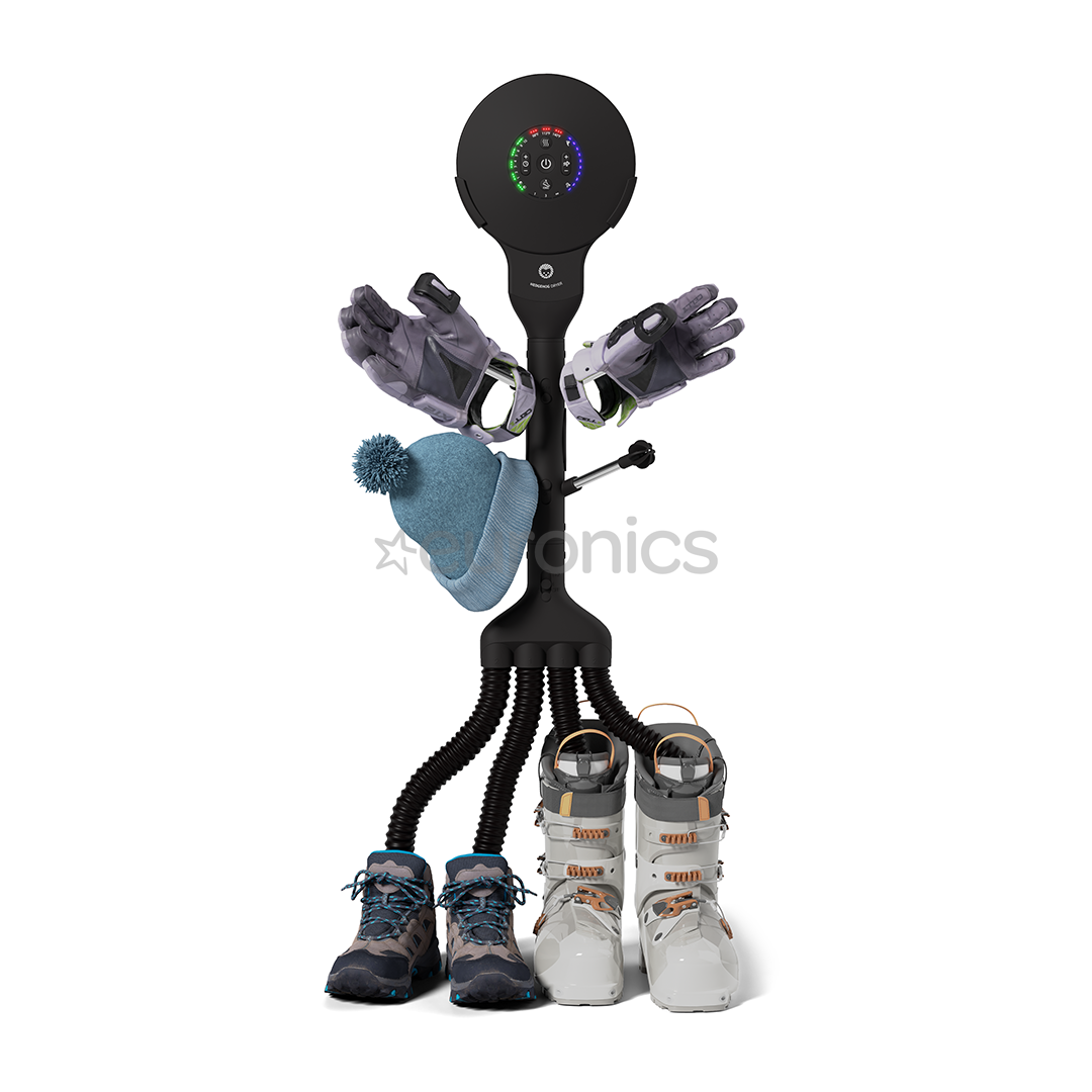 Hedgehog Buddy, 4x4, melna - Apavu žāvētājs