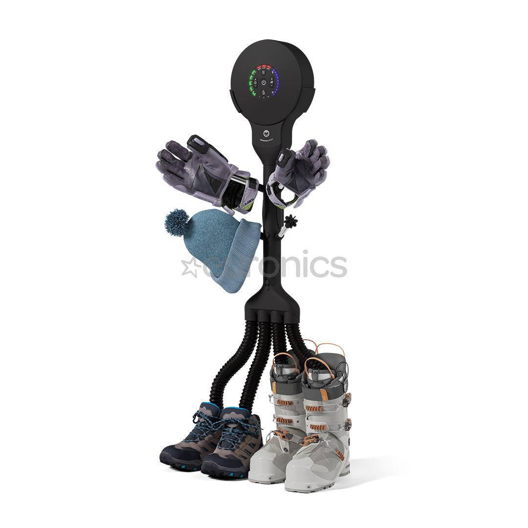 Hedgehog Buddy, 4x4, melna - Apavu žāvētājs