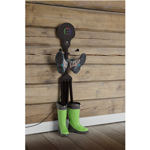 Hedgehog Buddy, 4x4, melna - Apavu žāvētājs