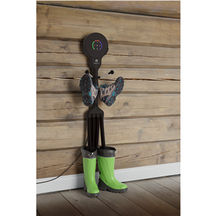 Hedgehog Buddy, 4x4, melna - Apavu žāvētājs