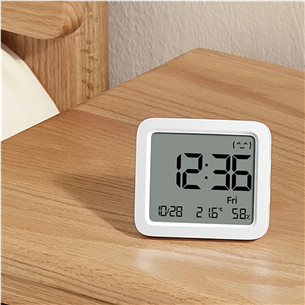 Xiaomi Smart Temperature and Humidity Monitor 3, white - Temperature and Humidity Monitor