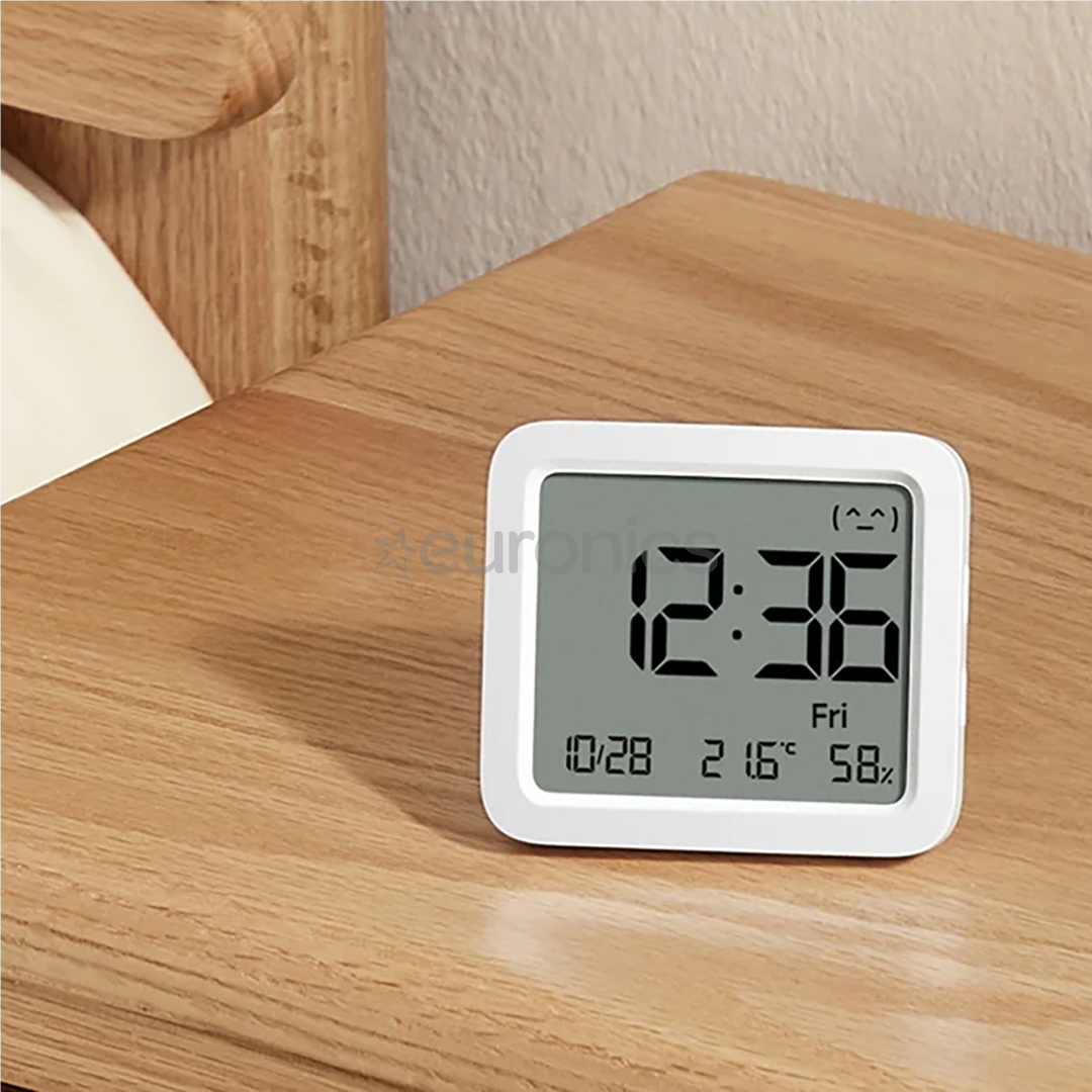 Xiaomi Smart Temperature and Humidity Monitor 3, white - Temperature and Humidity Monitor