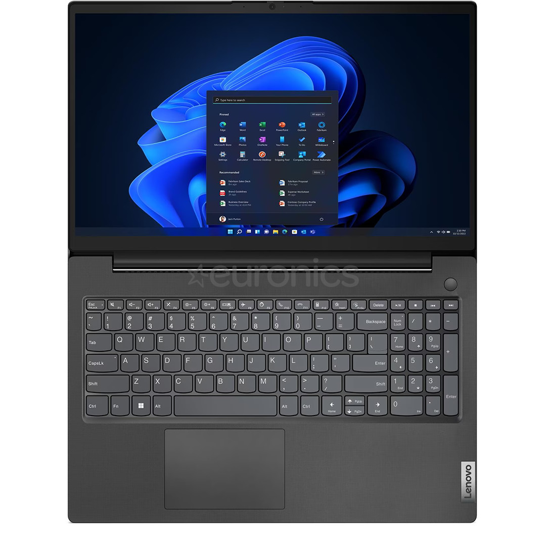 Lenovo V15 Gen 4, 15,6'', TN, Ryzen 3, 8 GB, 256 GB, ENG/ITA, business black - Notebook