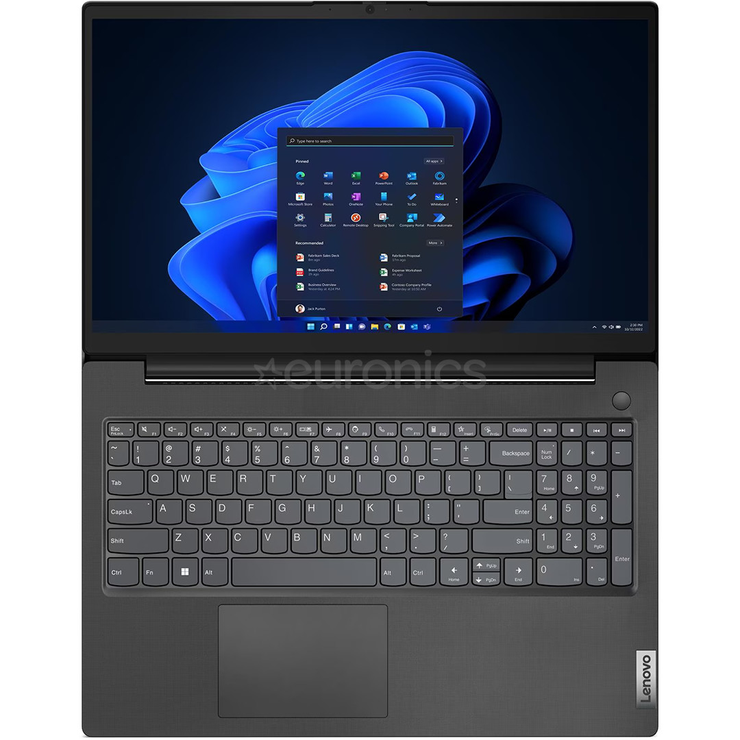 Lenovo V15 Gen 4, 15,6'', TN, Ryzen 5, 8 GB, 512 GB, ENG/ITA, melna - Portatīvais dators