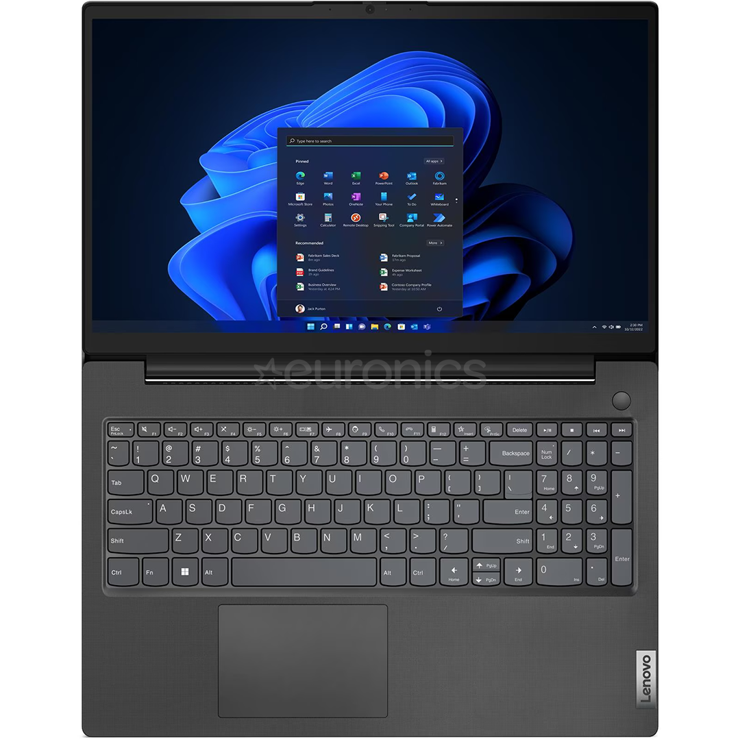 Lenovo V15 Gen 4, 15,6'', TN, Ryzen 5, 8 GB, 512 GB, ENG/ITA, melna - Portatīvais dators
