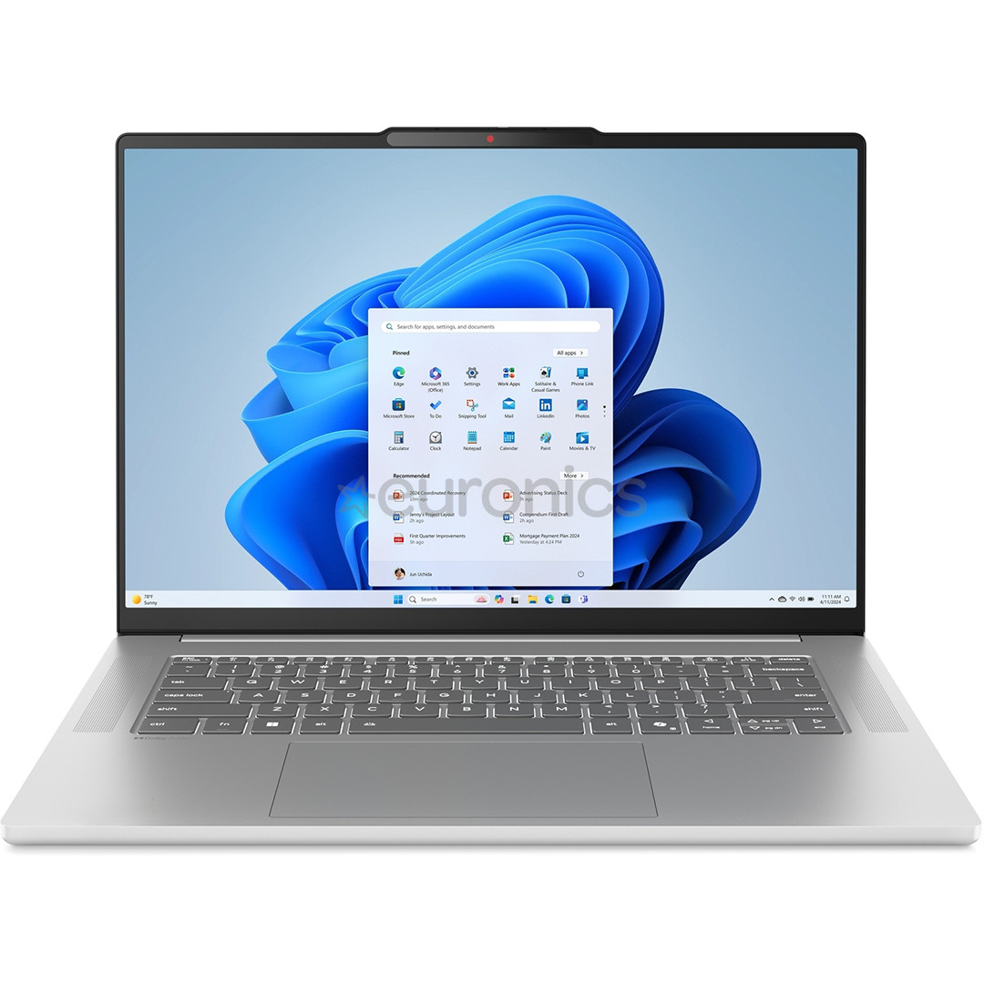 Lenovo IdeaPad Slim 5 15ARP10, 15,1'', WQXGA, OLED, Ryzen 7, 16 GB, 1 TB, SWE, pelēka - Portatīvais dators