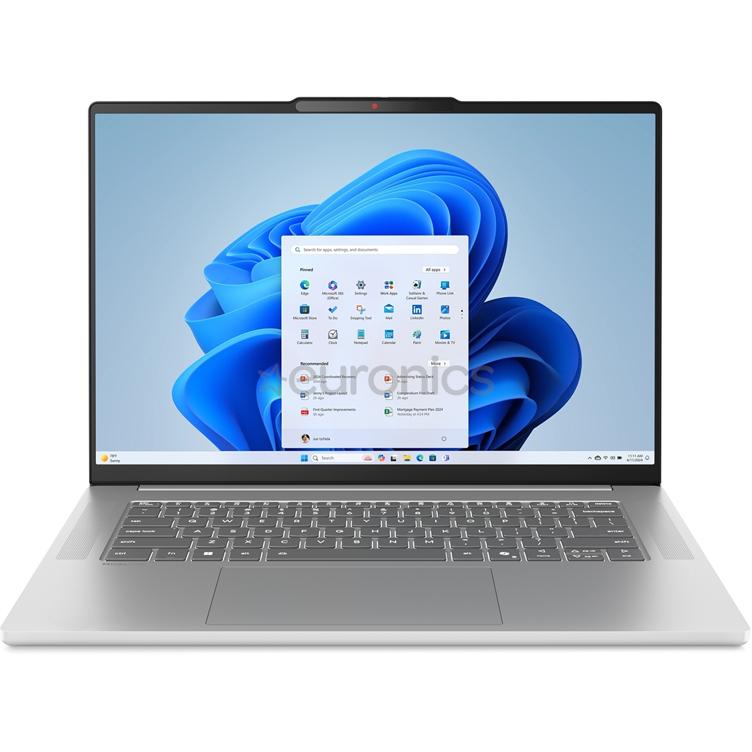Lenovo IdeaPad Slim 5 15ARP10, 15,1'', WQXGA, OLED, Ryzen 7, 16 GB, 1 TB, SWE, pelēka - Portatīvais dators