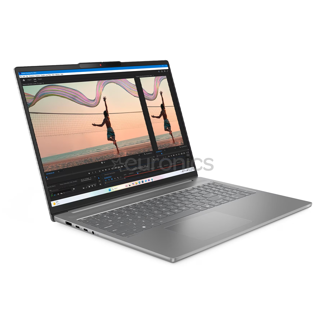 Lenovo IdeaPad Slim 5 Gen 10, 16'', WUXGA, Ryzen 5, 16 GB, 512 GB, SWE, pelēka - Portatīvais dators