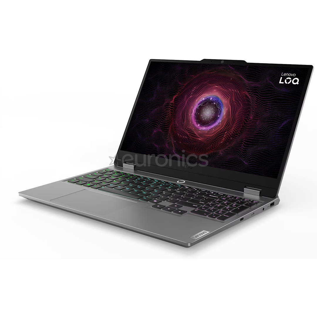 Lenovo LOQ 15ARP9, 15,6'', Full HD, 144 Hz, Ryzen 5, 16 GB, 512 GB, RTX 4050, ENG, pelēka - Portatīvais dators