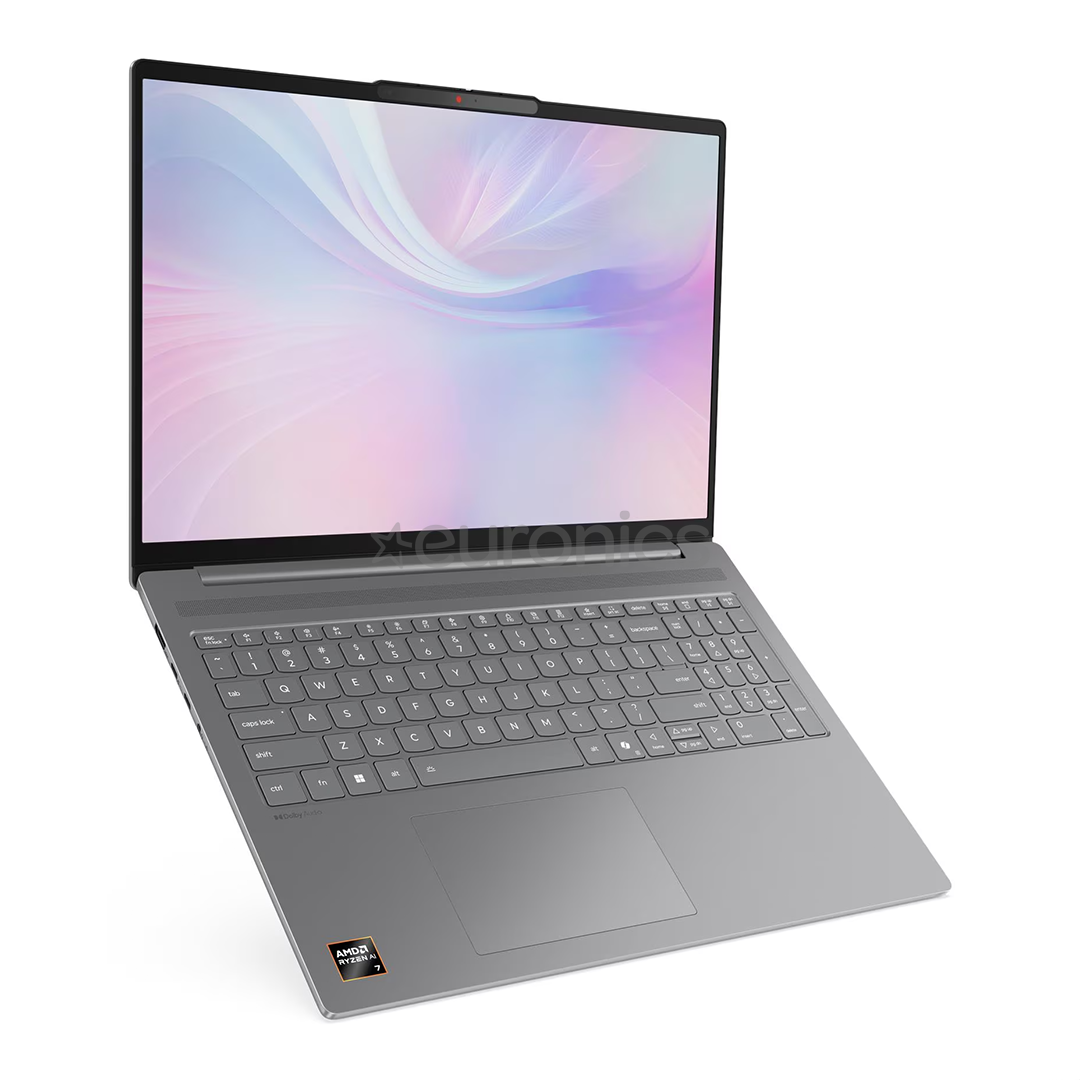 Lenovo IdeaPad Slim 5, 16'', WUXGA, Ryzen AI 7, 32 GB, 1 TB, ENG, pelēka - Portatīvais dators