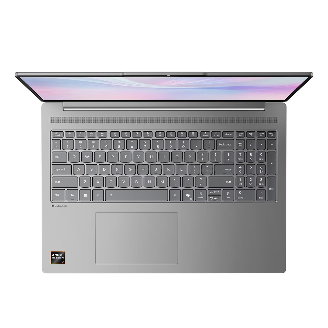 Lenovo IdeaPad Slim 5, 16'', WUXGA, Ryzen AI 7, 32 GB, 1 TB, ENG, pelēka - Portatīvais dators