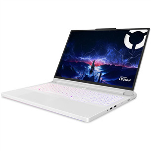 Lenovo Legion Pro 7 16IAX10H, 16'', WQXGA, OLED, 240 Hz, Ultra 7, 32 GB, 1 TB, RTX 5070 Ti, SWE, balta - Portatīvais dators