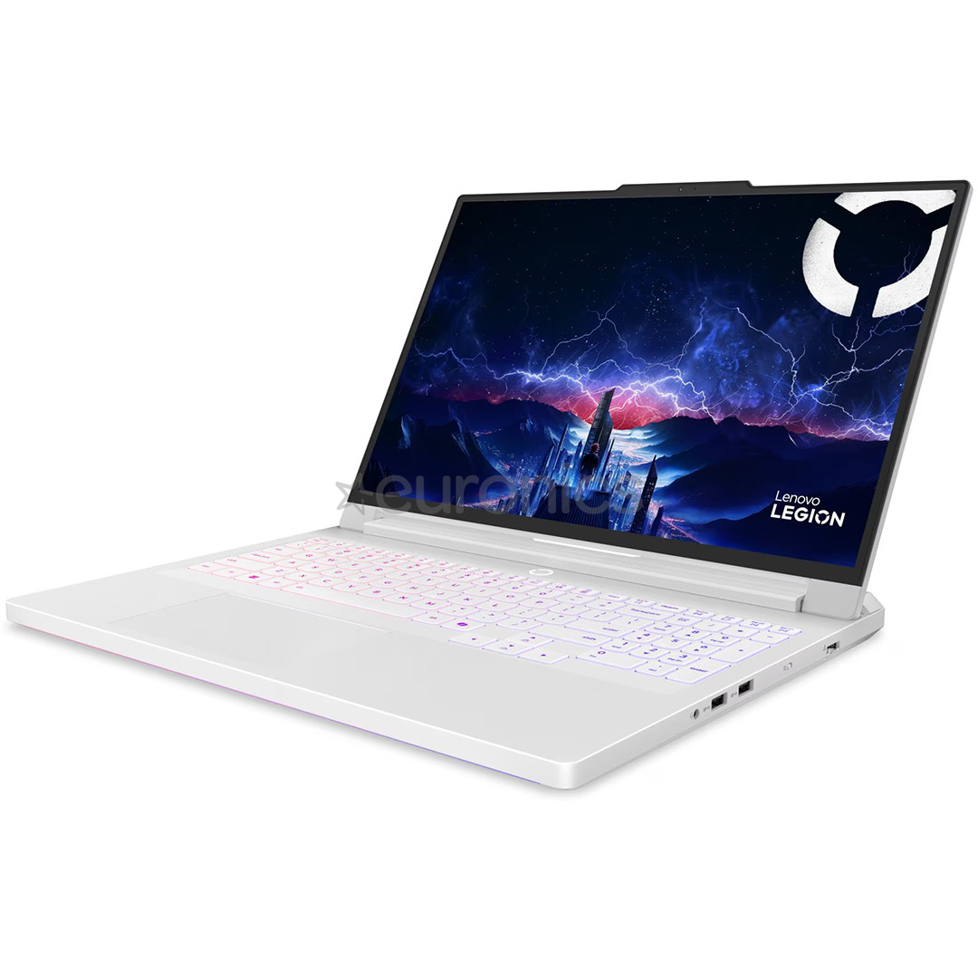 Lenovo Legion Pro 7 16IAX10H, 16'', WQXGA, OLED, 240 Hz, Ultra 9, 64 GB, 2 TB, RTX 5080, SWE, balta - Portatīvais dators