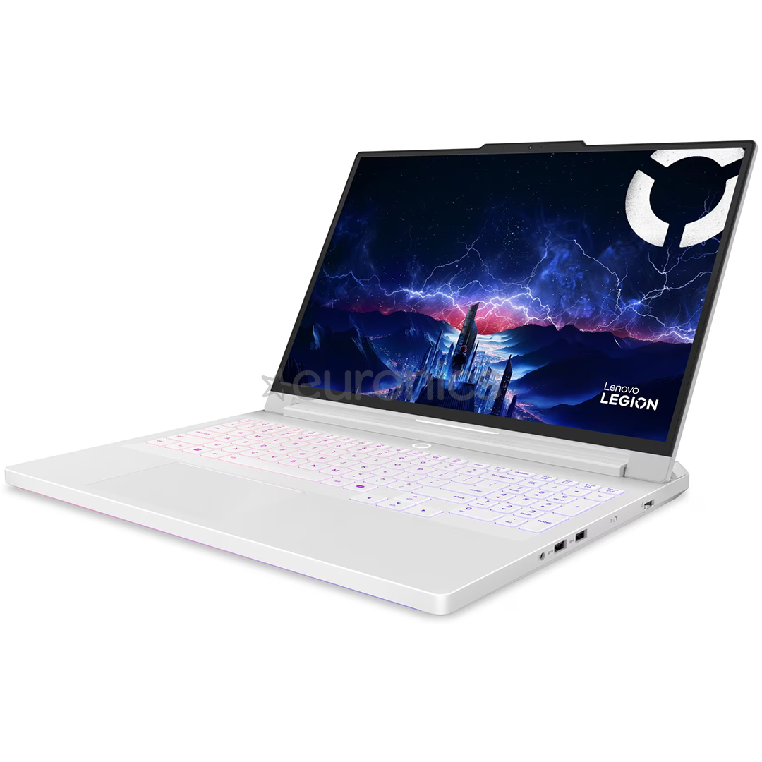 Lenovo Legion Pro 7 16IAX10H, 16'', WQXGA, OLED, 240 Hz, Ultra 9, 64 GB, 2 TB, RTX 5080, SWE, balta - Portatīvais dators