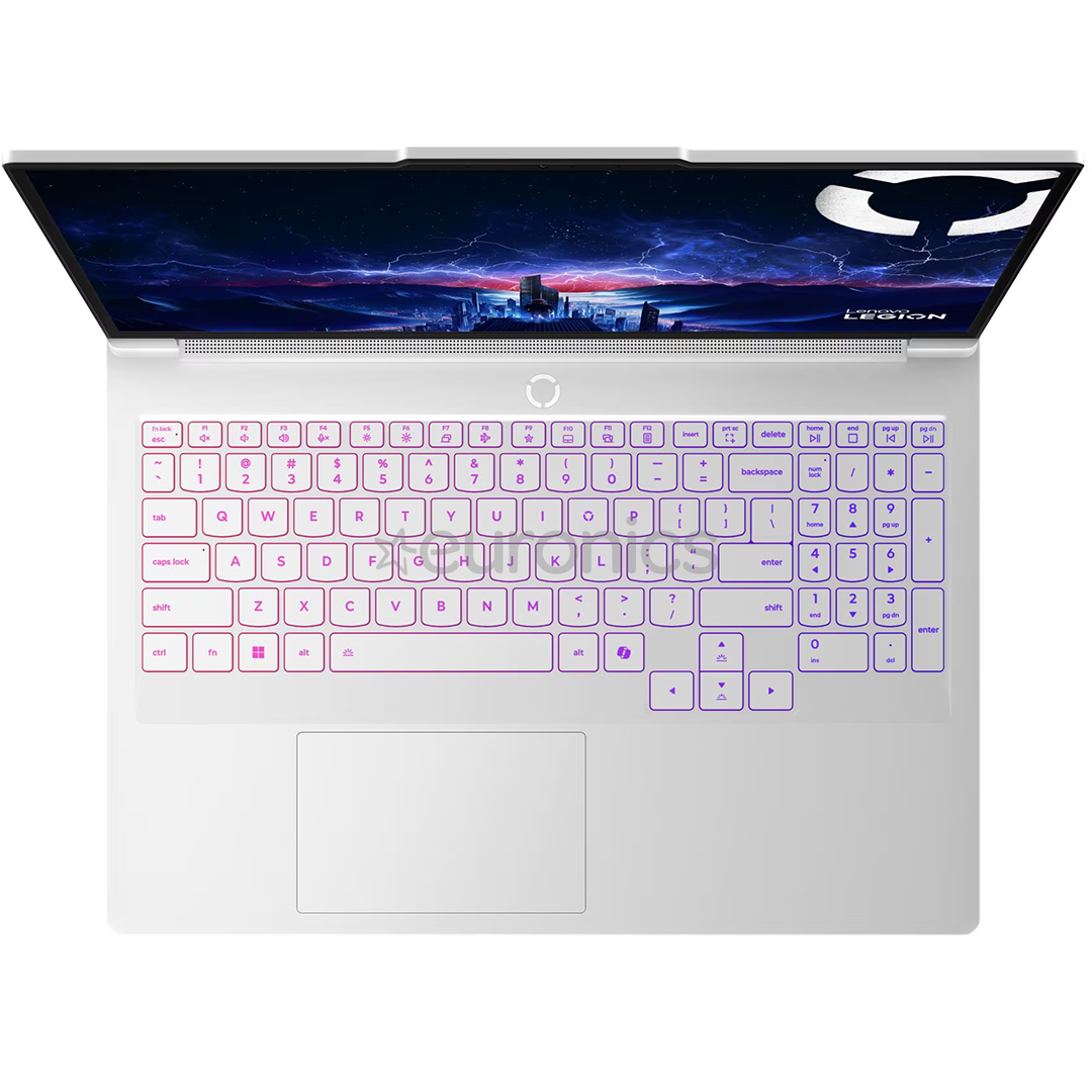 Lenovo Legion Pro 7 16IAX10H, 16'', WQXGA, OLED, 240 Hz, Ultra 9, 64 GB, 2 TB, RTX 5080, SWE, balta - Portatīvais dators