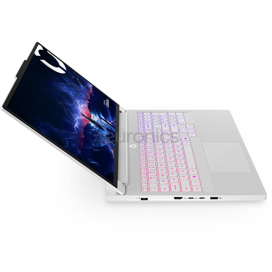 Lenovo Legion Pro 7 16IAX10H, 16'', WQXGA, OLED, 240 Hz, Ultra 9, 64 GB, 2 TB, RTX 5080, SWE, balta - Portatīvais dators