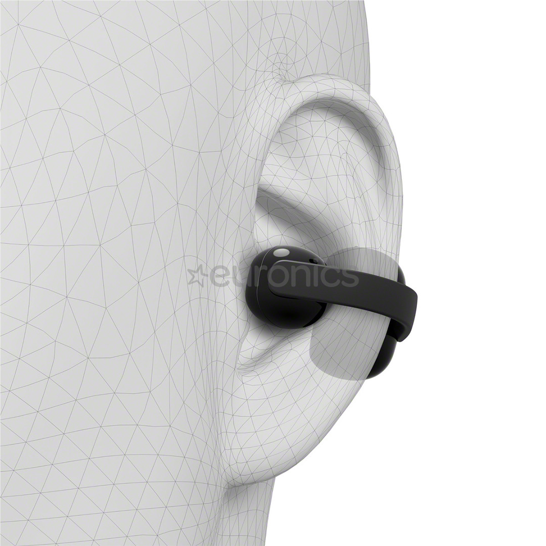 Sony Linkbuds Clip, melna - Bezvadu austiņas