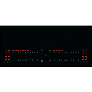 Electrolux 700 Series SenseBoil Hob2Hood, ширина 80 см, черный - Интегрируемая индукционная варочная панель