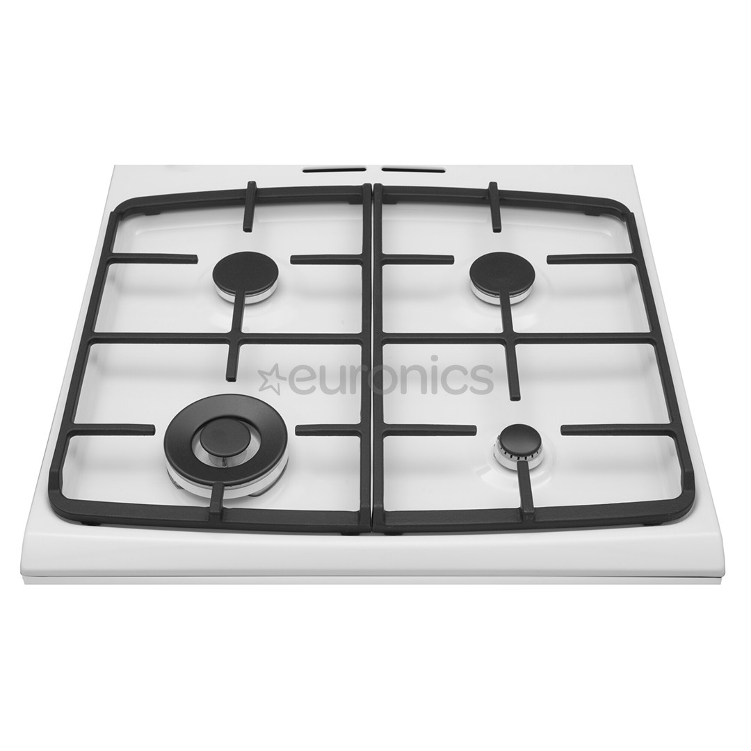 Hansa, 65 л, каталитическая очистка, ширина 50 см, белый - Газовая плита с электрической духовкой