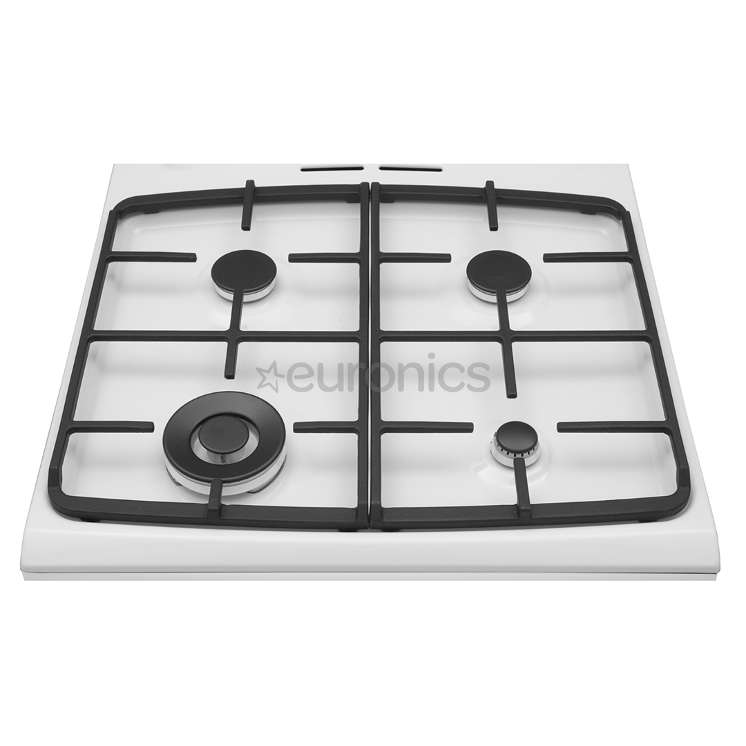 Hansa, 65 л, каталитическая очистка, ширина 50 см, белый - Газовая плита с электрической духовкой