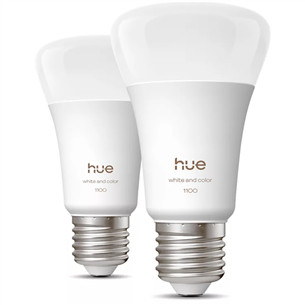 Philips Hue White and Color Ambiance, E27, 2 шт., цветной - Умные лампы