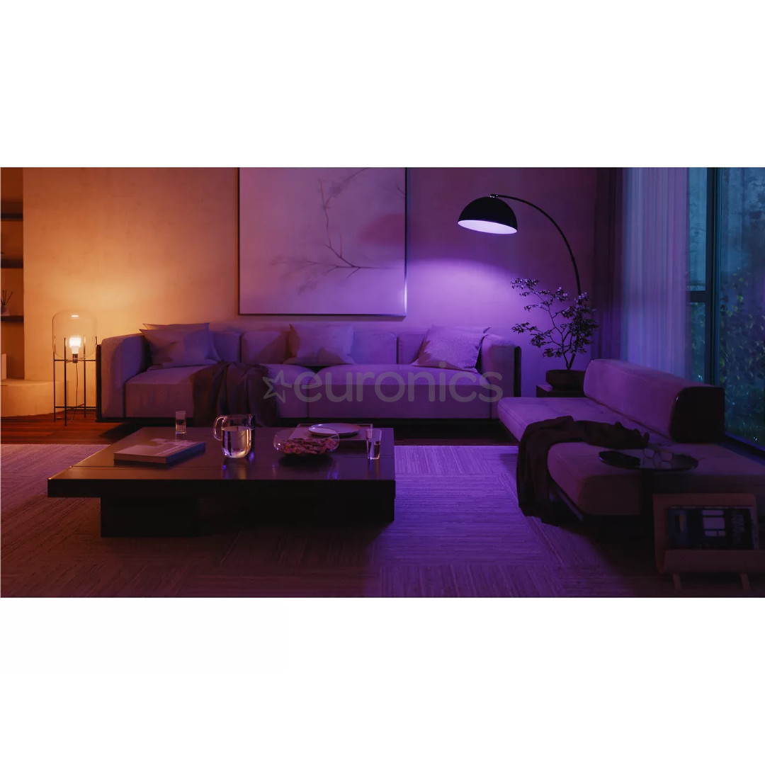 Philips Hue White and Color Ambiance, E27, 2 шт., цветной - Умные лампы
