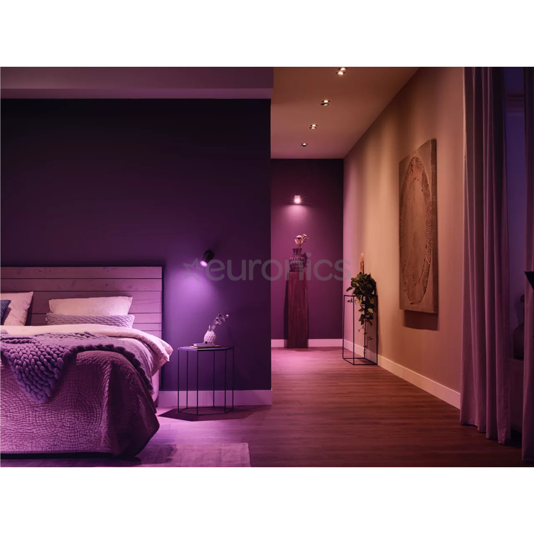Philips Hue White & Color Ambiance starter kit, GU10, 3 шт. - Комплект умных ламп