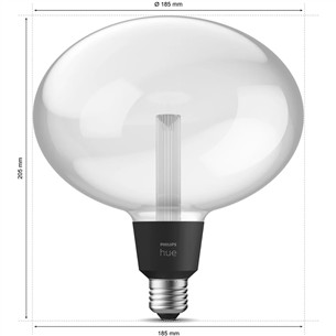 Philips Hue Ellipse, E27, черный - Умная лампа