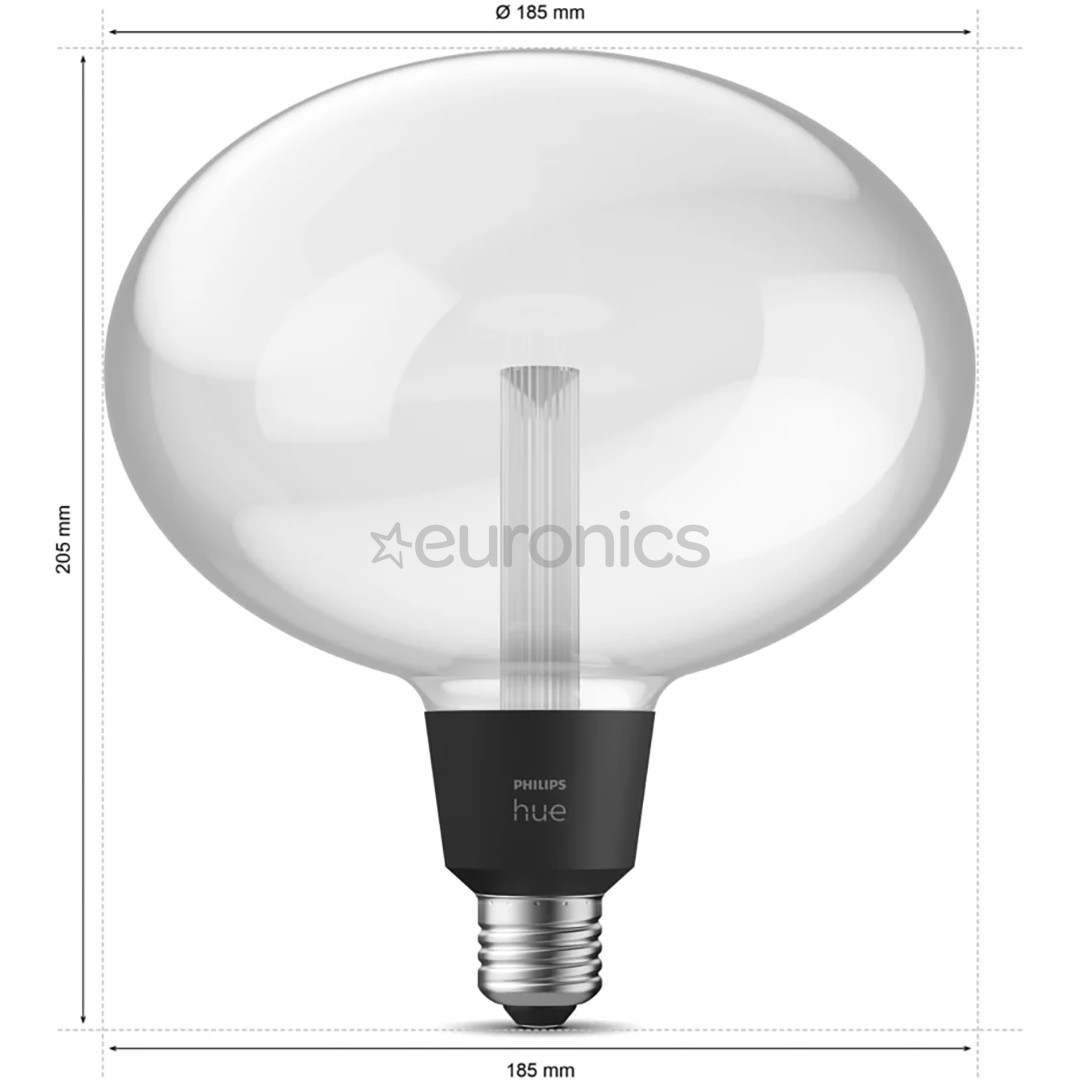 Philips Hue Ellipse, E27, черный - Умная лампа