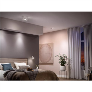 Philips Hue White Ambiance, GU10, белый - Умная лампа