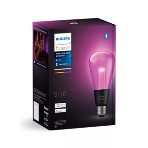 Philips Hue Lightguide, ST72, E27, черный - Светодиодная лампа