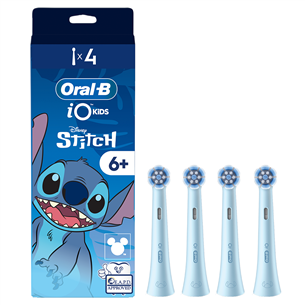 Braun Oral-B iO, Kids Disney Stitch, 4 gab. - Uzgaļi elektriskajai zobu birstei IO.STITCH.4